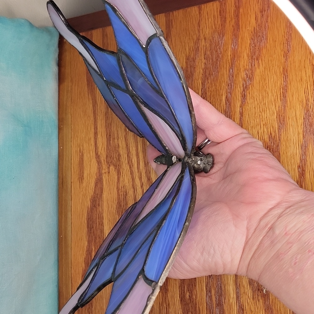 Large Stained Glass Butterfly - Picture 5 of 7